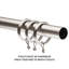 Linea Single Curtain Rod-26973049-26973054