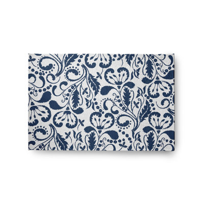 Chenille Floral Indoor Rug