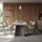 Light luxury modern rectangular dining table.-106815770