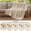 Jeté 100% coton 406 g / m² Literie respirant gaufré GentleSoft ™-101518353-105340815