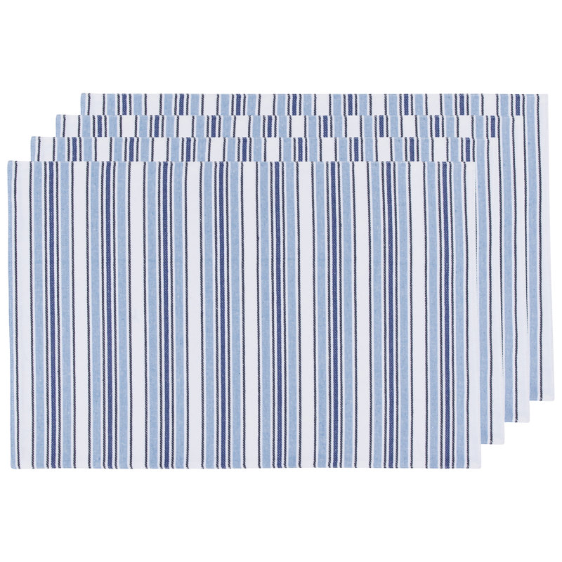 Ensemble de napperons en coton 4 pièces Merola