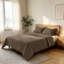 Ensemble de housse de couette 100% lin Clara avec taies décoratives Clara-130967599-130967602