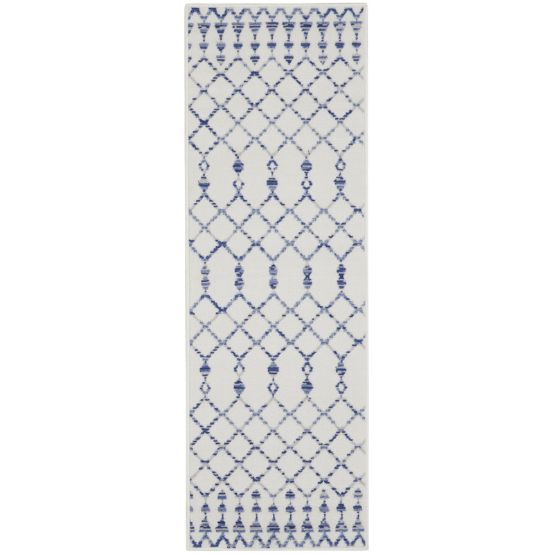 Tapis ivoire Harriet, Tapis de couloir 2 pi x 6 pi