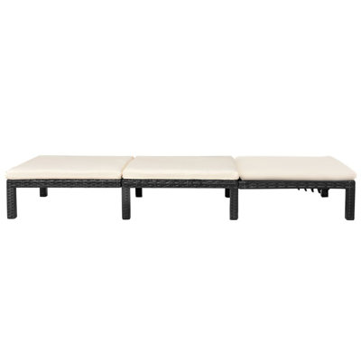 Voegele 78" Long Single chaise with Cushions