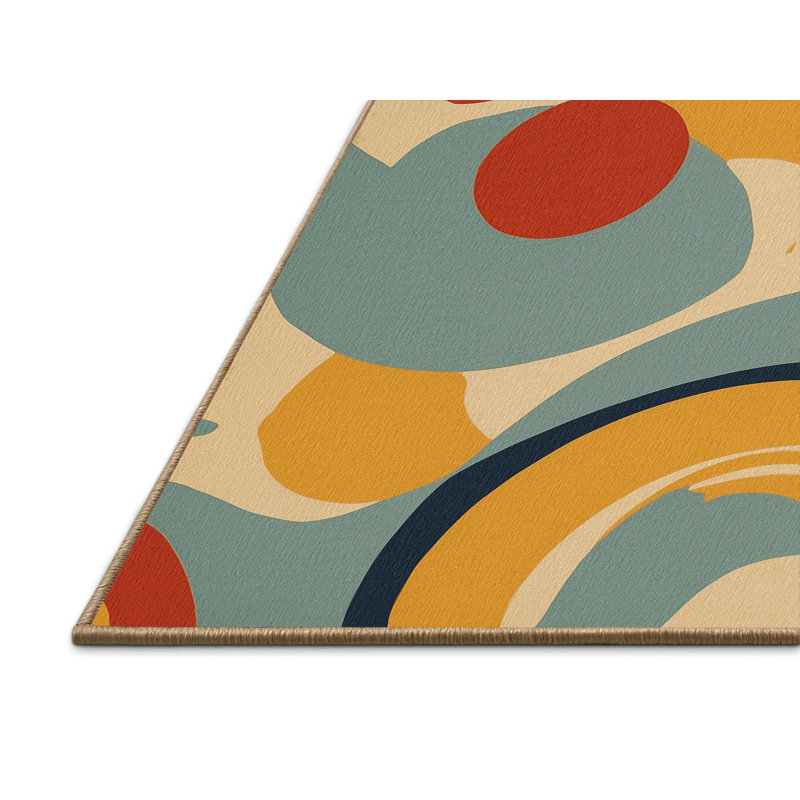 Funky Ripple Rug, Round 4'