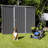 Absco Space Saver 7 ft. W x 3 ft. D Metal Lean-To Storage Shed-111668719