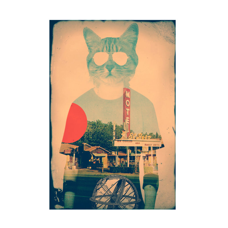 Art sur toile Ali Gulec, H 12 po x l 19 po
