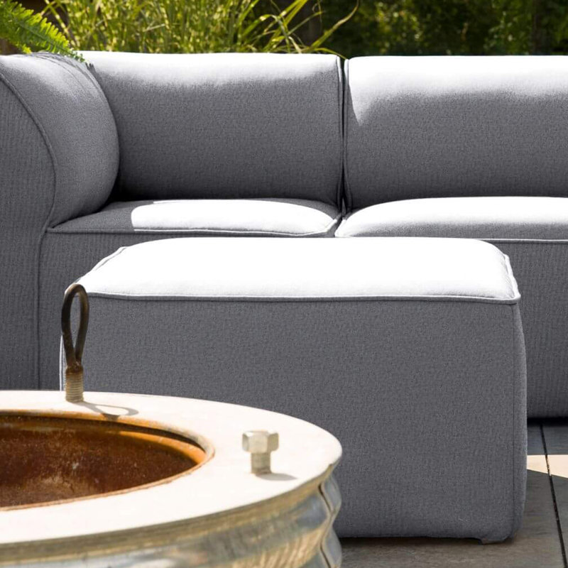 Chaise de coin Big Joe, Gris fumée