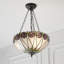 Narendra 3 - Light Bronze Bowl Pendant