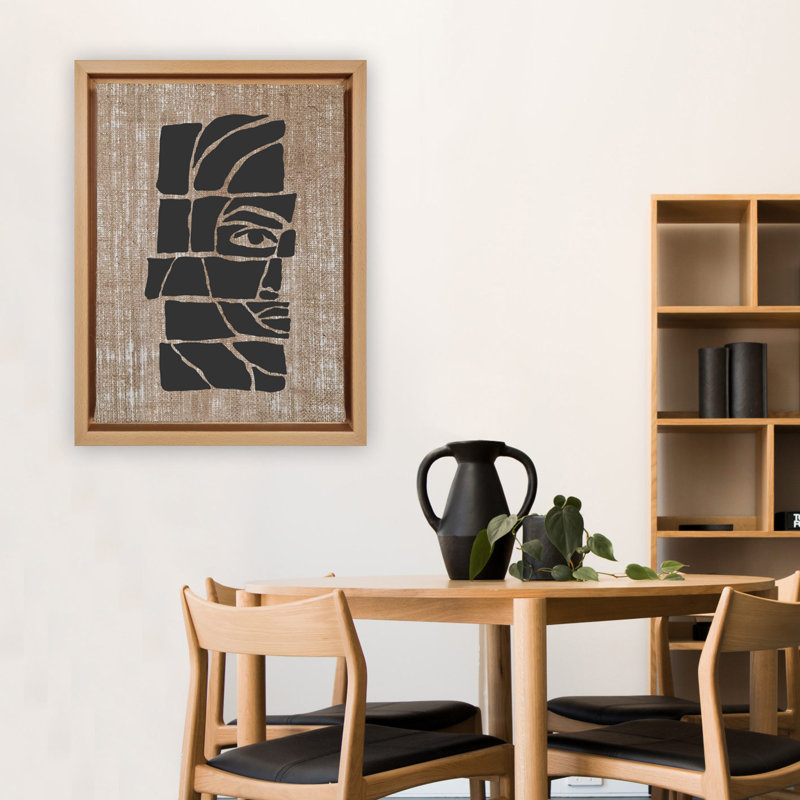 Decorative Canvas Painting, 26" H x 18.1" W, Wood