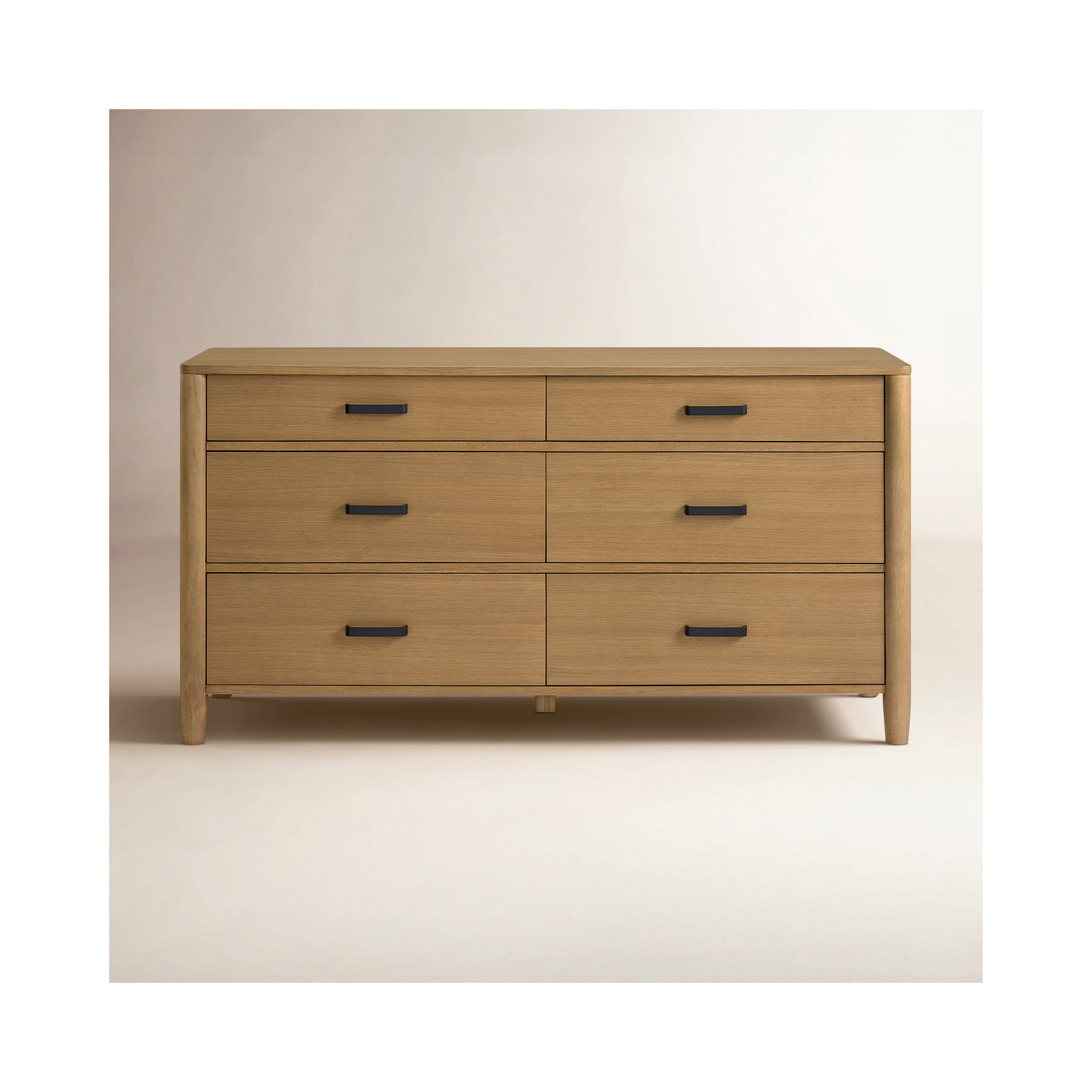 Dawes 64" Dresser In Enhanced Natural Oak