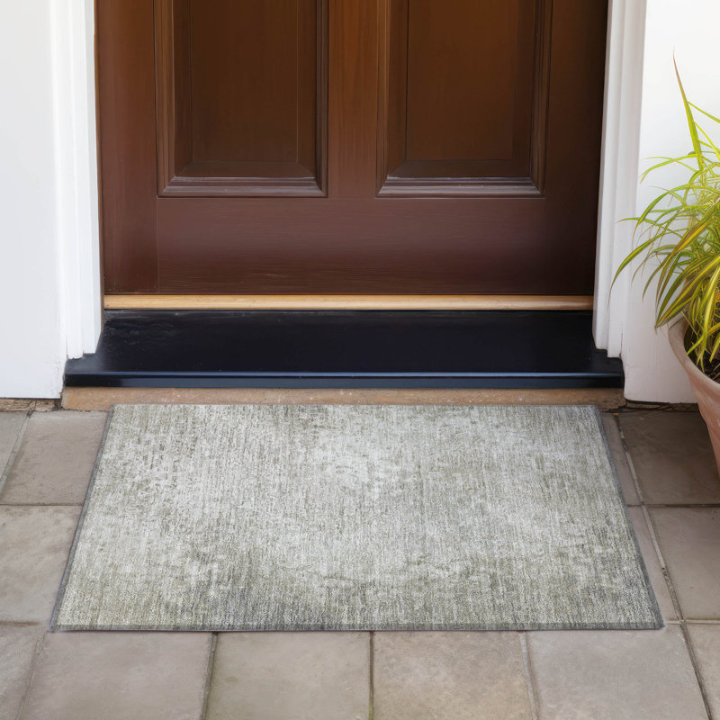 Tapis intérieur / extérieur Caseville avec envers antidérapant, Rectangle 1 pi 8 po x 2 pi 6 po
