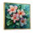 Toile avec cadre flottant or