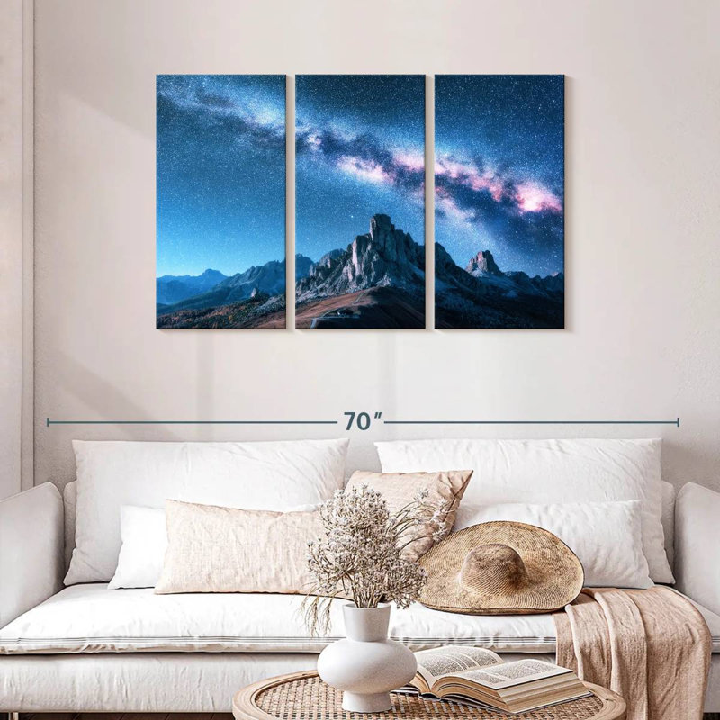 Oberle Milky Way Above Giau Pass, 28" H x 45" W