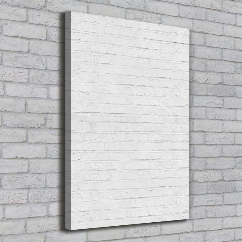Brick Wall - Wrapped Canvas Print