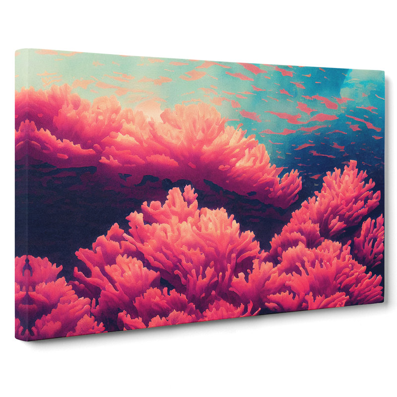 Coral Reef Vol.1 - Wrapped Canvas Print, 35cm H x 50cm W x 3cm D