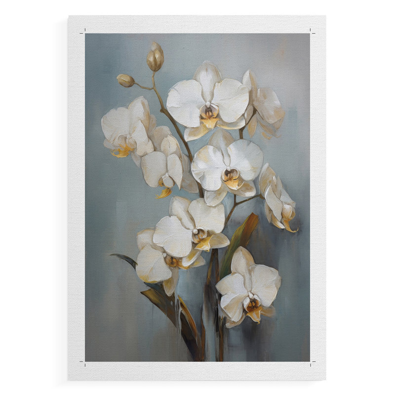 Série FLORAL CXCI - Impression sur toile seulement - NON CADRE, H 18 po x l 12 po