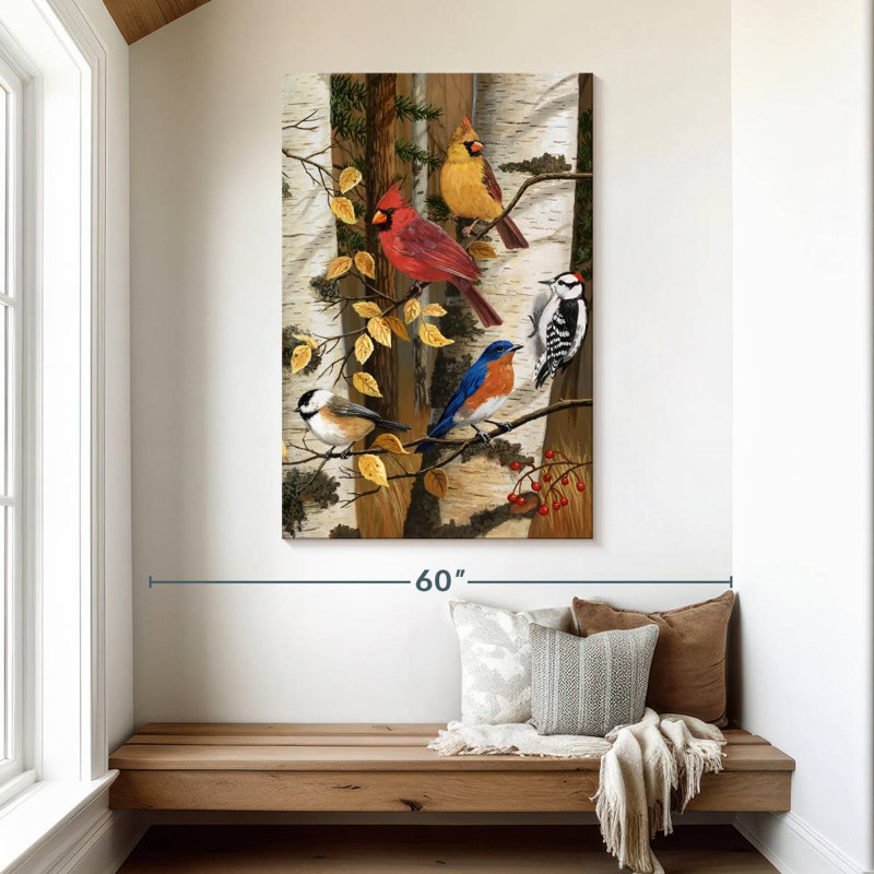 Brampt Autumn Friends, 48" H x 32" W