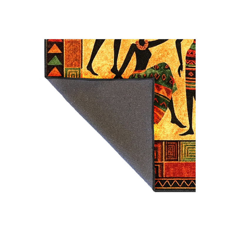Tapis gris tissé Mosso, 2'6" x 4'11"