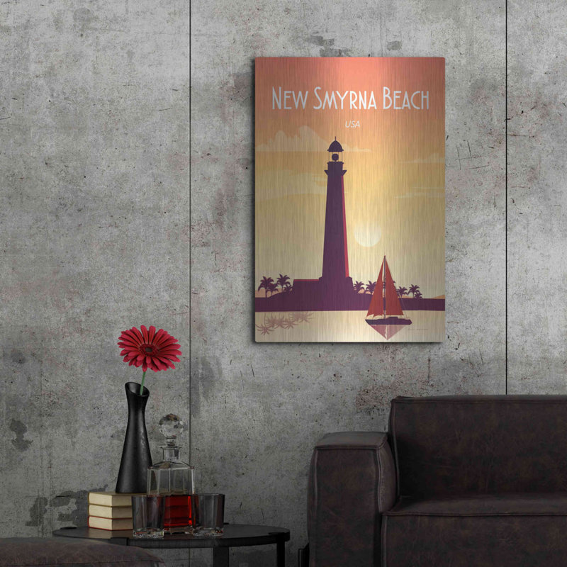 «New Smyrna Beach» par Omar Escalante, H 36 po x l 24 po