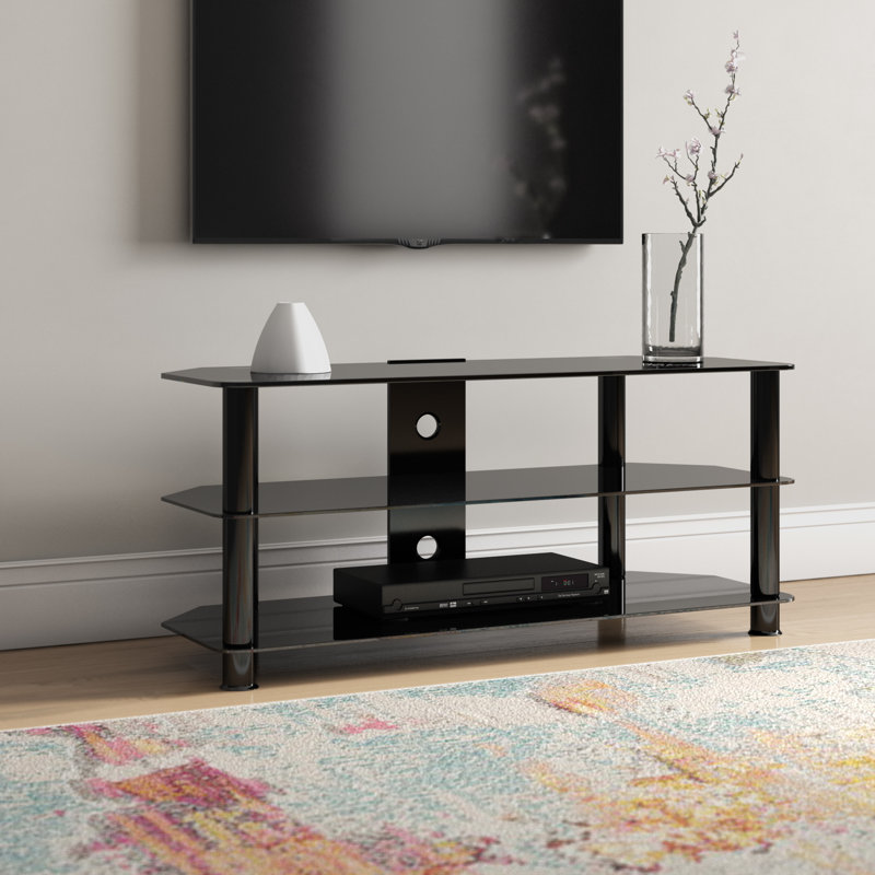 Byrge TV Stand for TVs , 20.6cm H X 114cm W X 42cm D, Chrome