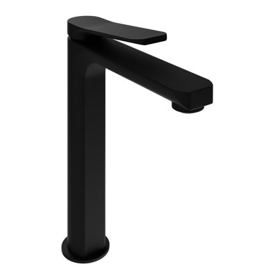 Single-Hole Single-handle Bathroom Faucet with Drain Assembly