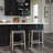 Maven Lane Emerson Kitchen Stool with Faux Leather Upholstery-1365757308-1366215889