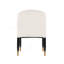 Chaise de salle à manger crème-975704244