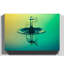Water Droplet Rain Abstract - Wrapped Canvas-19095722