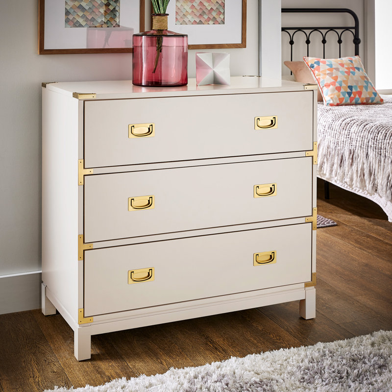 Ostoyic 36'' W 3 - Drawer Dresser