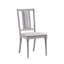 Marta Beige Linen & Natural Finish Side Chair (Set Of 2)