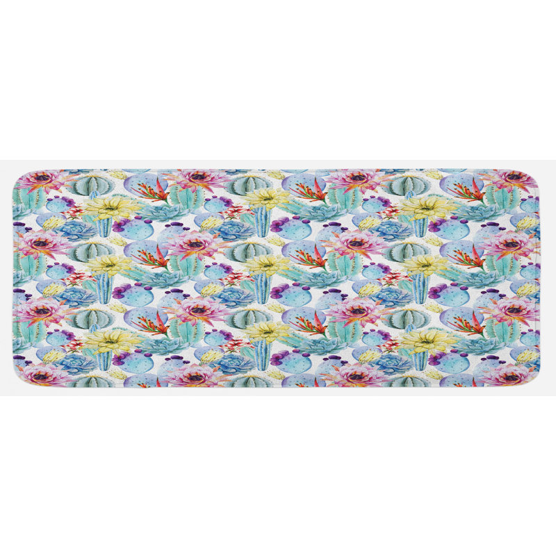 Tapis de cuisine cactus