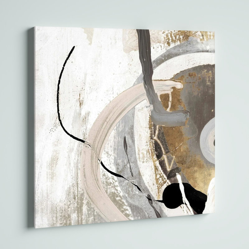 " Tangled II " Painting Print, Wrapped Canvas, 36" H x 36" W