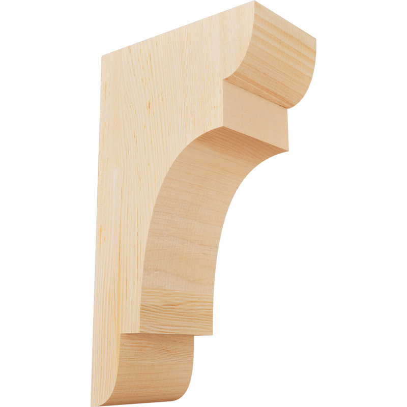 New Brighton Corbel, H 18 po x l 5,5 po x P 10 po, Lisse, Sapin de Douglas