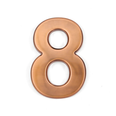 Lettrage numéro 8 3D