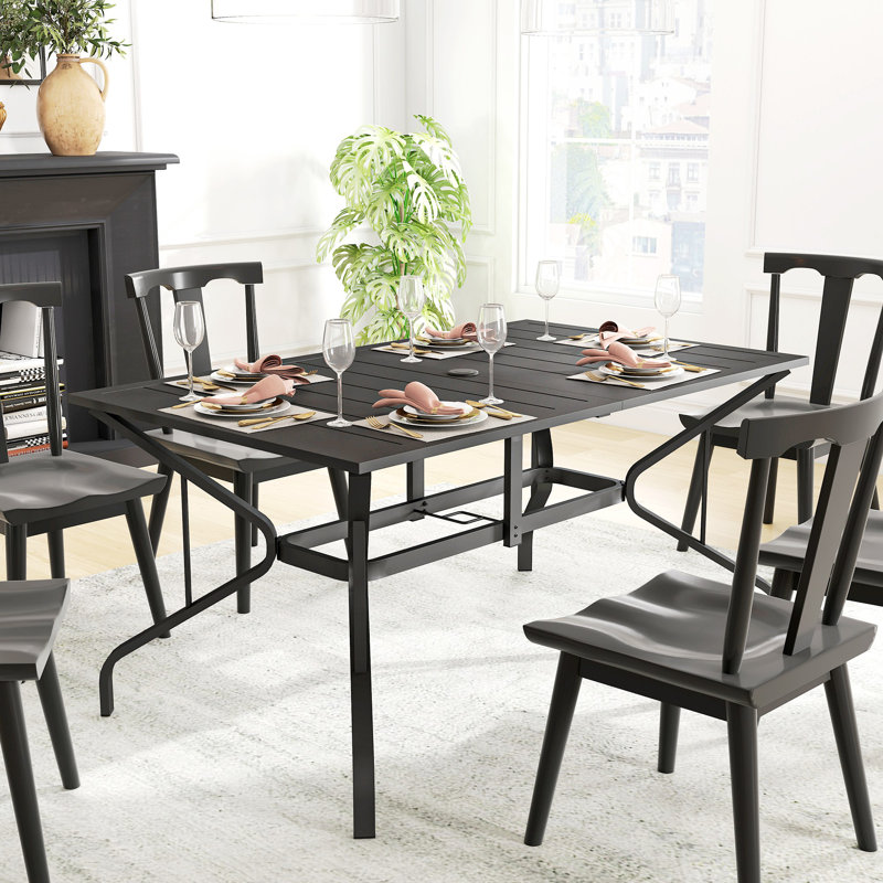 Auja Outdoor Table, Black