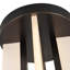 Anders 8-in Black dimmable LED Semi-Flush Mount-138735670