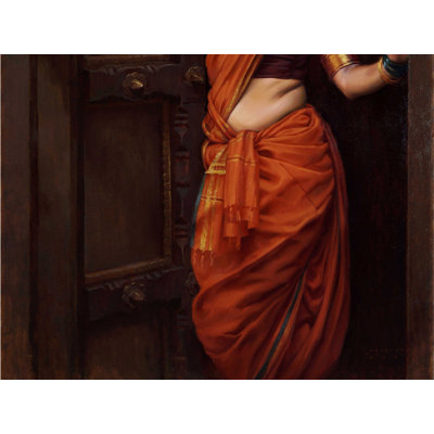 Dame élégante | Huile sur toile | Peint par Sidharth Gavade