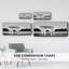 Black & White Waves II - Toile avec cadre-240007609