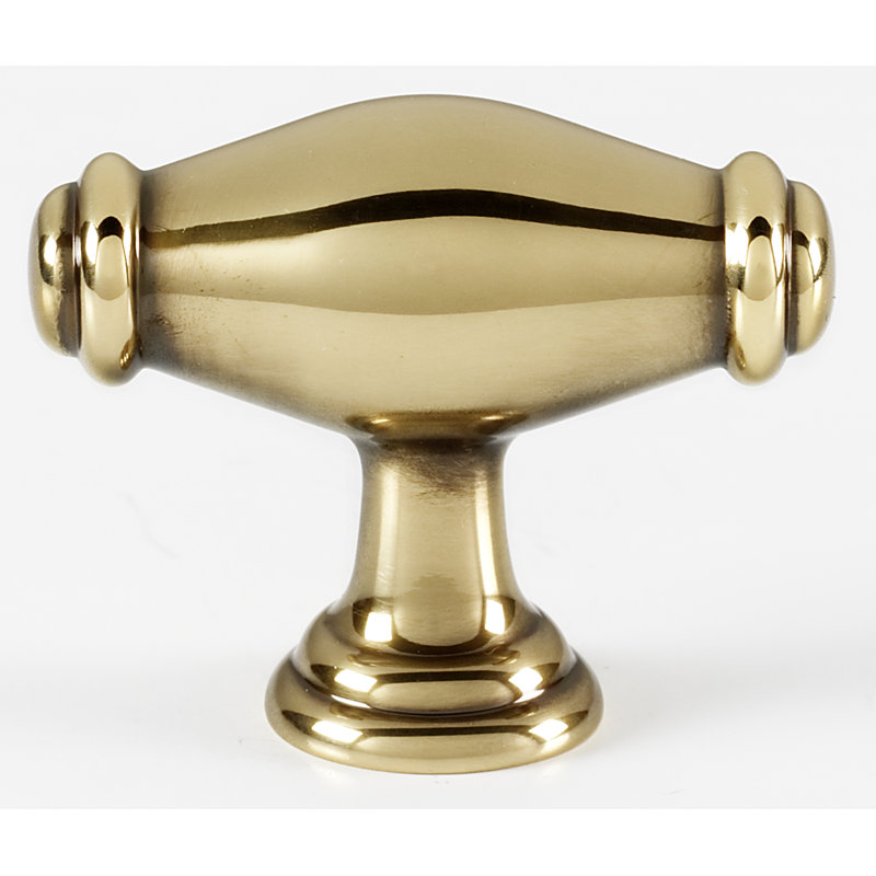 Bar Knob, Polished Antique