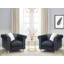 Ensemble de 2 chaises en velours Latonya-10633595
