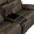 Fason  Zero Gravity Power Loveseat w/ Console & USB Charging Ports