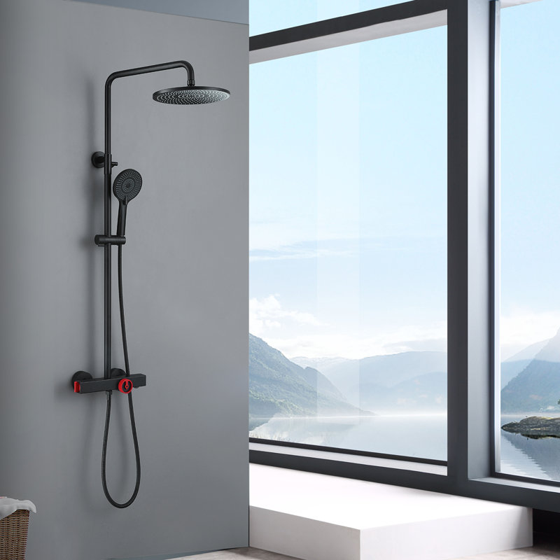 Complete Shower System with Rough in-Valve