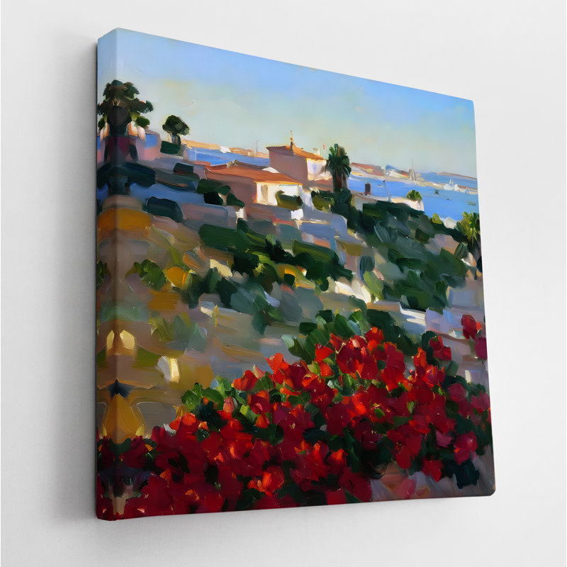 Coquelicots Positano, H 24 po x l 24 po