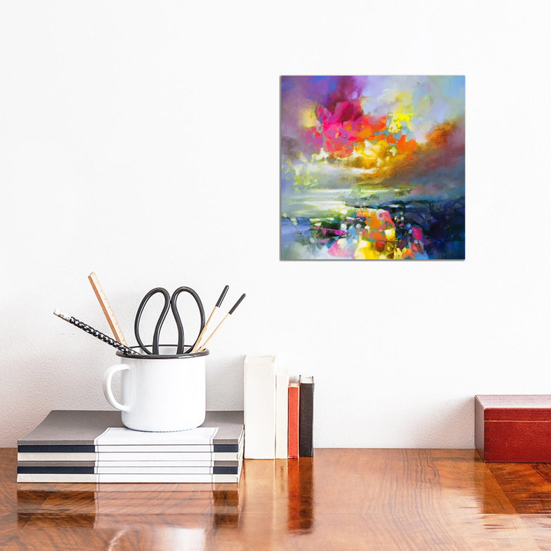 Elements II by Scott Naismith - Wrapped Canvas Painting, 30.48 cm H x 30.48 cm W