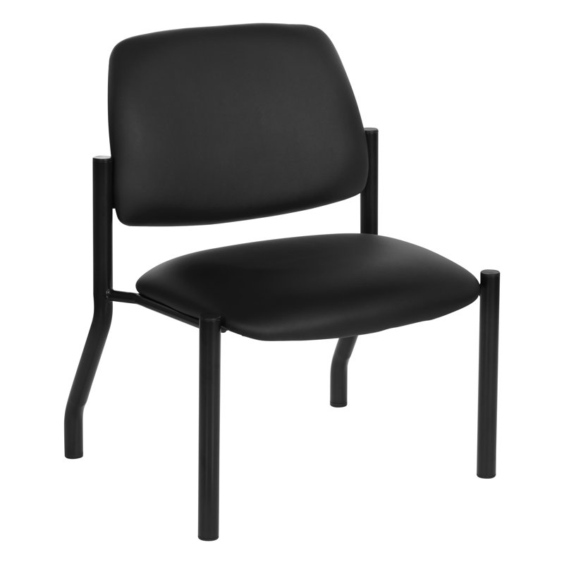 Chaise d'invité sans accoudoirs Donde Big & Tall, capacité de charge de 500 lb