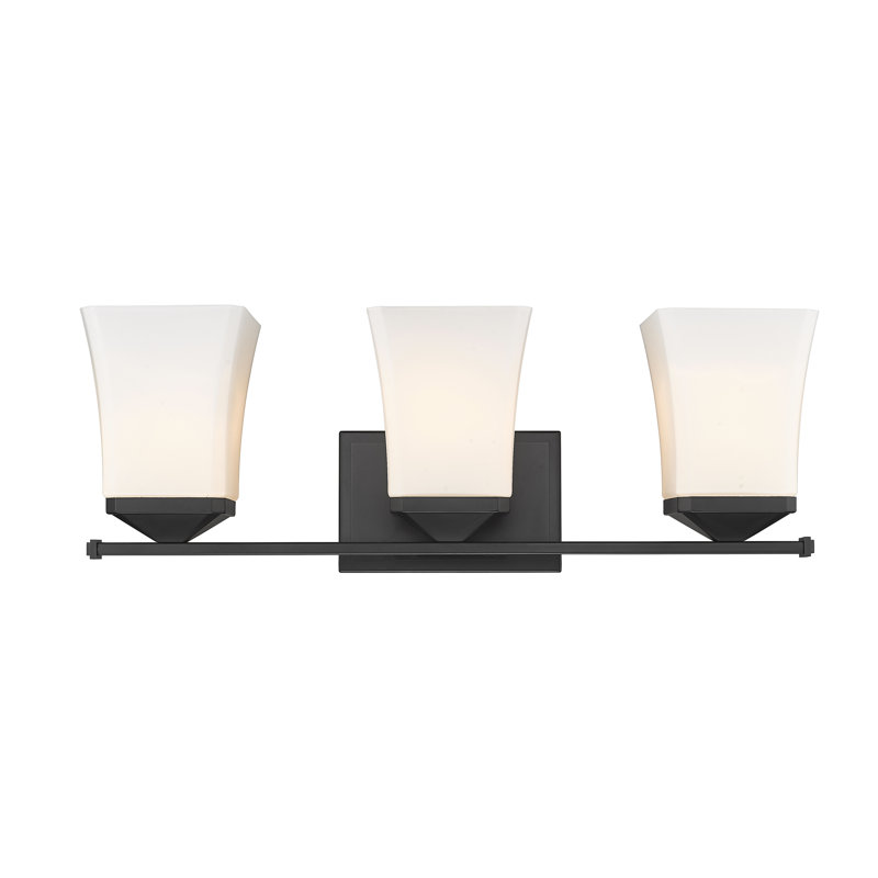Rohrersville 3 - Light Dimmable Vanity Light, Matte Black