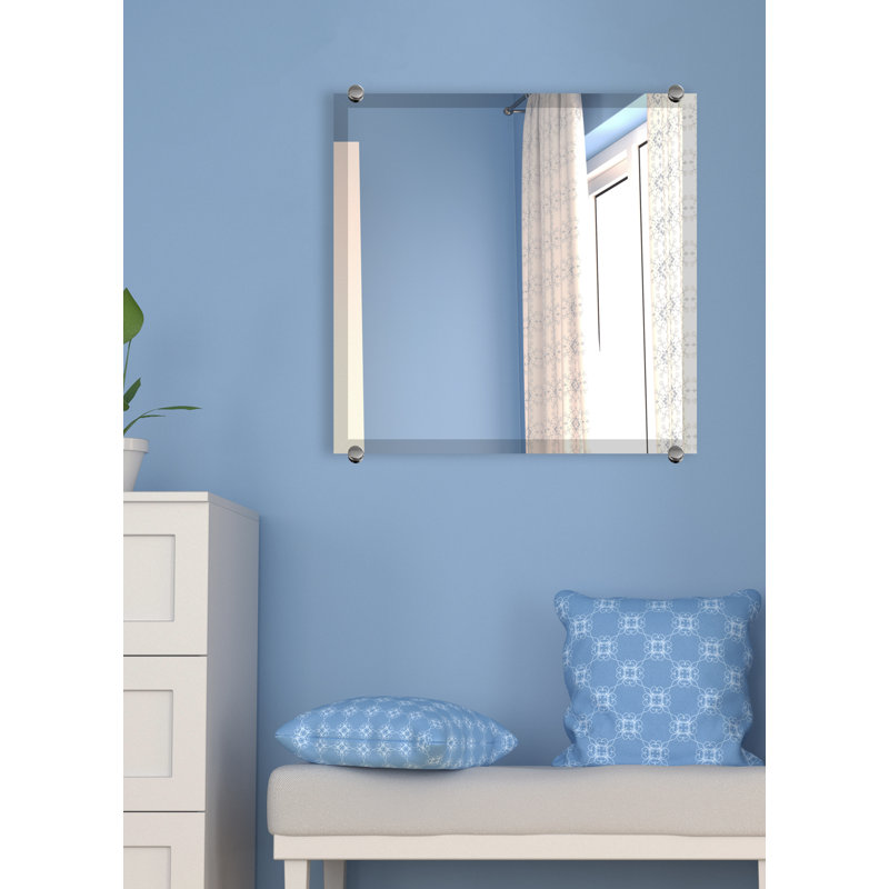 Mansell Flat Mirror, 32" H x 31" W