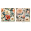 Alessia - Ensemble de 2 collages carrés floraux-102163359-102163355