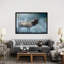 «Elk Journey III» par B.Lynnsy - Estampe numérique sur toile tendue avec châssis-32896468-72224387-72224393